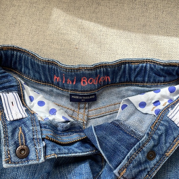 Denim shorts with heart pockets - Picture 7 of 7